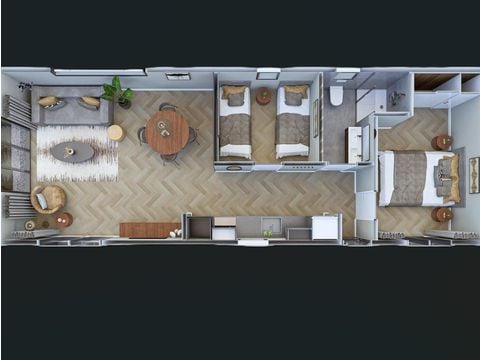 Lodge 4 personen - Havenlicht