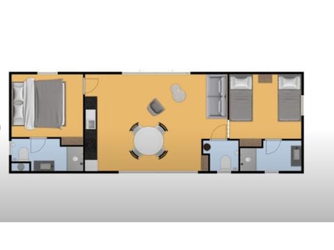 Stacaravan 4 personen - Urval