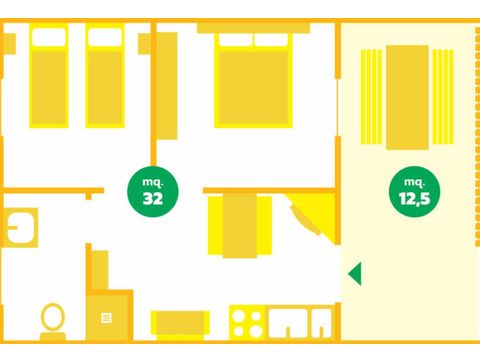 VAKANTIEHUIS 4 personen - MIMOSA