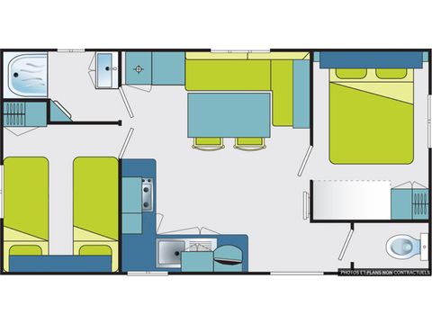 Stacaravan 4 personen