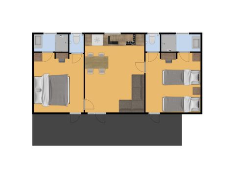 Chalet 4 personen - Buissonnière