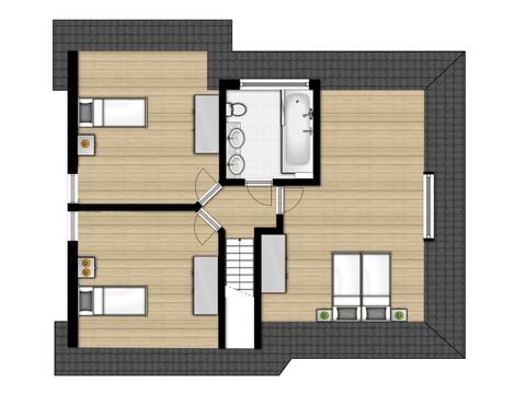 Villa 6 personen - M6 Luxe