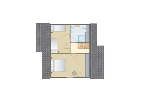 Bungalow 4 personen - Kinderwoning 4CK