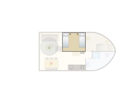 Safaritent 5 personen - 4-6ST