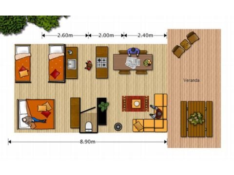 Tent 6 personen - Woodlodge Tent 6 personen - Woodlodge