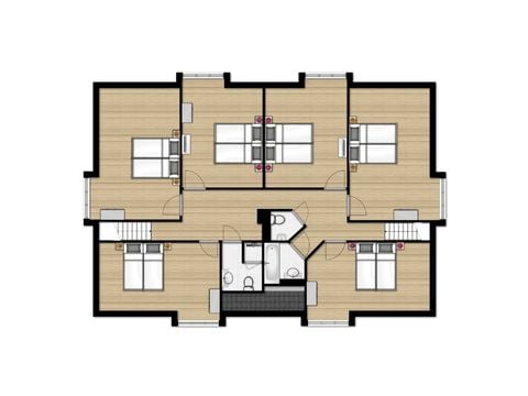 VAKANTIEHUIS 16 personen - Familievilla R16