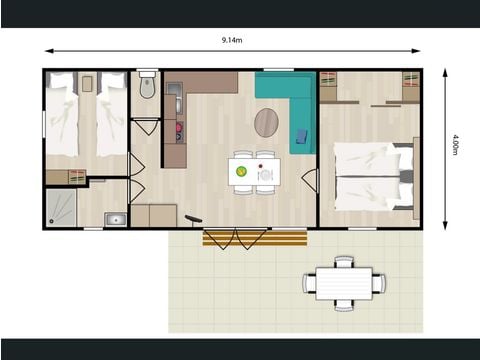 Chalet 4 personen - Rozemarijn