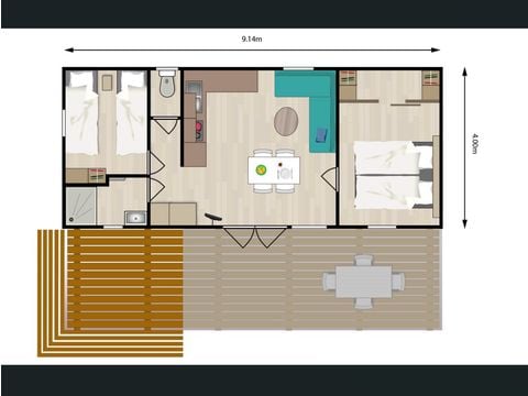 Chalet 4 personen - Rozemarijn-Plus