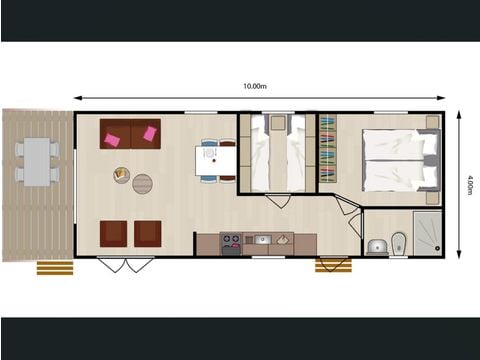 Chalet 4 personen - Waterhoen