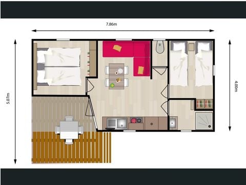 Chalet 4 personen - Fazant