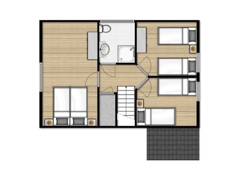 Bungalow 6 personen - ZWIL Comfort