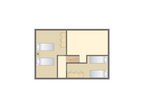 Bungalow 6 personen - 6B