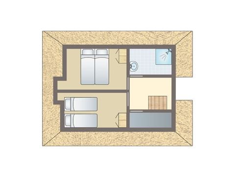 Bungalow 4 personen - 4B3