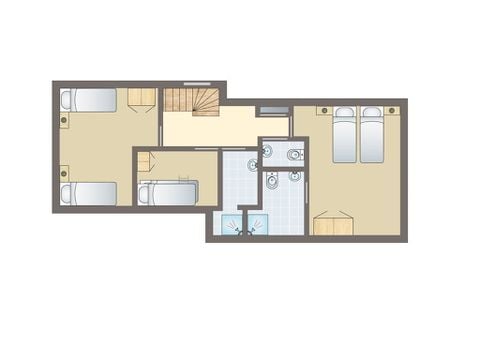 Bungalow 6 personen - 4-6D4