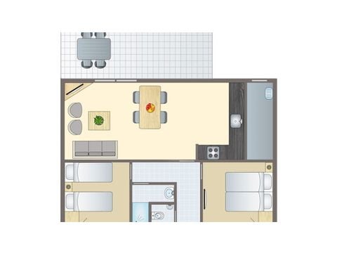 Chalet 4 personen - 4B2