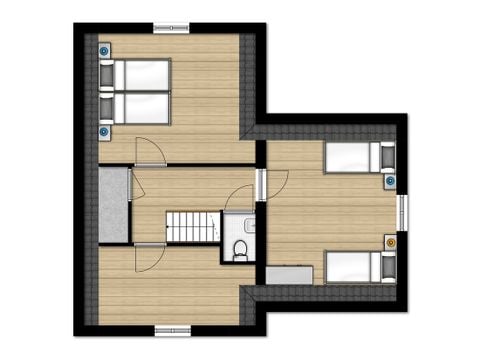 Villa 6 personen - Tjasker