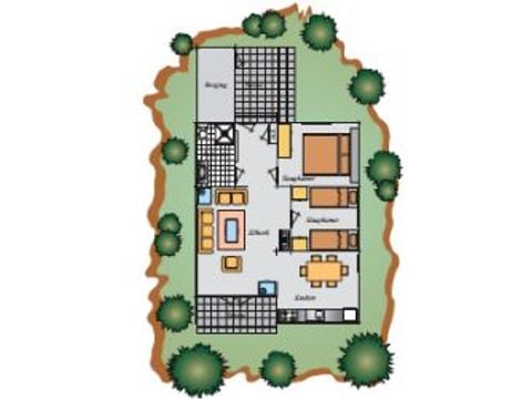 Chalet 5 personen - Scandinavisch