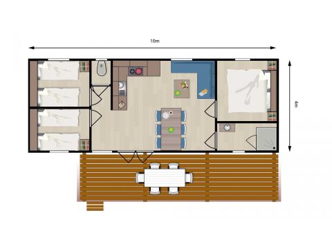 Chalet 6 personen - Pimpernel