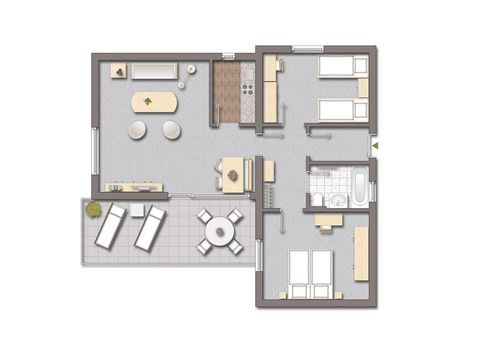 VAKANTIEHUIS 5 personen - Kastanie