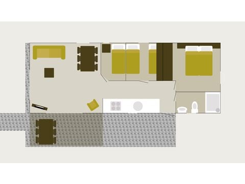 Lodge 5 personen - Veluwelodge XL met sauna  | Kindvriendelijk
