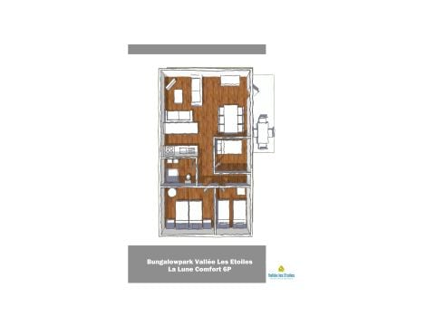 Chalet 6 personen - La Lune Comfort