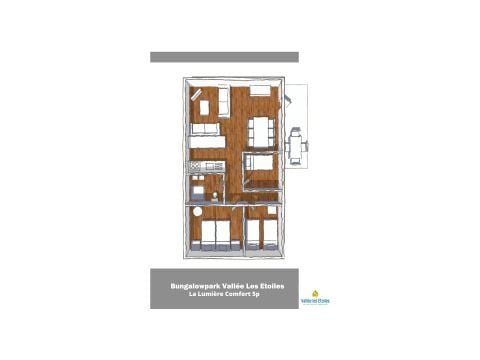 Chalet 5 personen - La Lumière Comfort