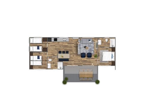 Chalet 6 personen - Koekoek kindvriendelijk