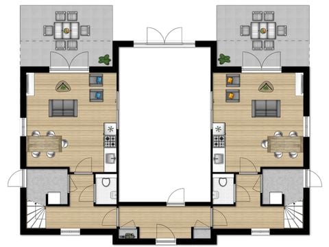 Villa 5 personen - KVR5 Comfort