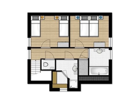 Villa 6 personen - 6B Luxe