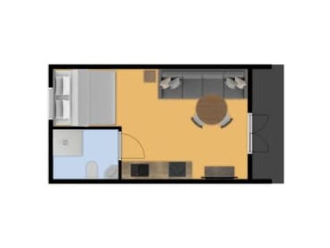 UNIEKE ACCOMMODATIE 2 personen - Heidevlinder Pod