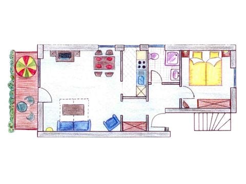 APPARTEMENT 4 personen - Vogelzang