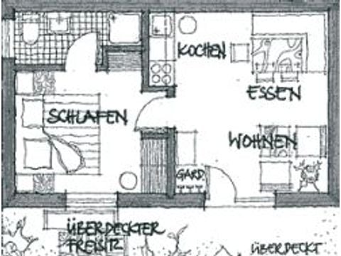 APPARTEMENT 2 personen - A