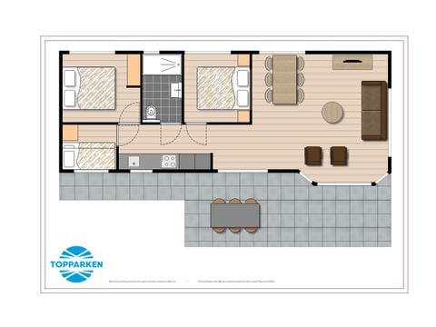 Chalet 6 personen - Ferox Wellness (Spa)