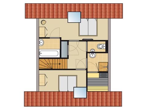 Villa 4 personen - 4EL