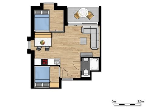 APPARTEMENT 4 personen - Ruime suite | 4p