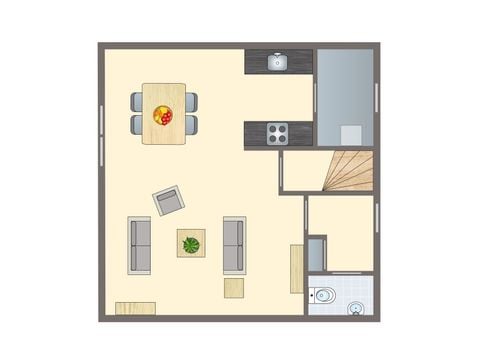 Bungalow 4 personen - 4BL