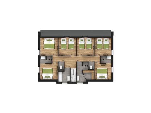 Groepsaccommodatie 16 personen - Premium Outdoor