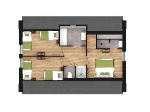 VAKANTIEHUIS 8 personen - Kids Special (max. 7 adults)