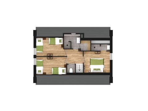 VAKANTIEHUIS 6 personen - Premium Outdoor