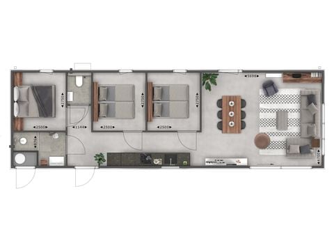 VAKANTIEHUIS 6 personen - Amalia met Sauna