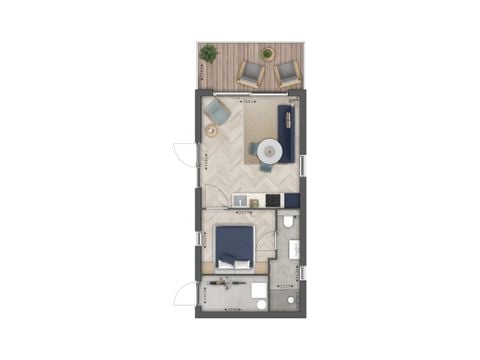 Lodge 2 personen - Met hottub & sauna