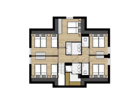 VAKANTIEHUIS 14 personen - FV14L Comfort