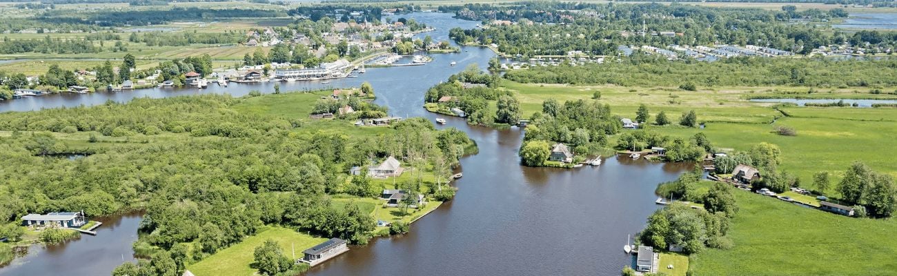 Vakantieparken aan de Friese Meren