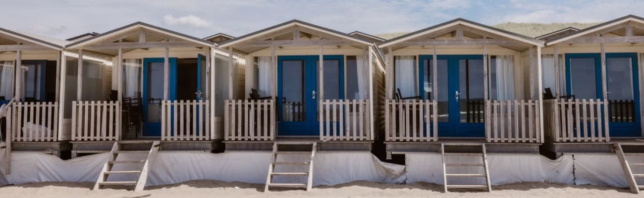 Vakantiehuisje aan zee - goedkoop​ weg
