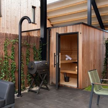 Huisje met sauna Zeeland