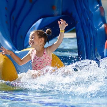 Vakantiepark met waterpark